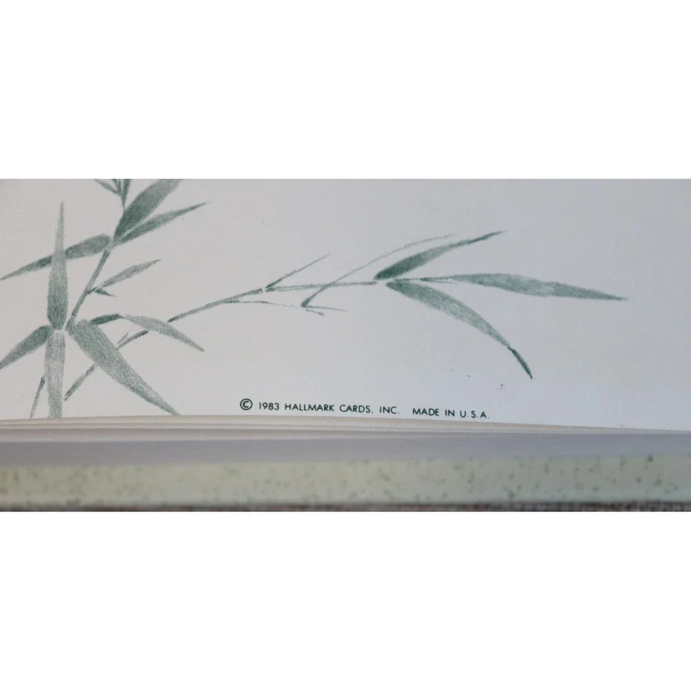 Hallmark Hard Cover Journal w/ Quote from Emily Bronte MadeUSA Flowers Butterfly